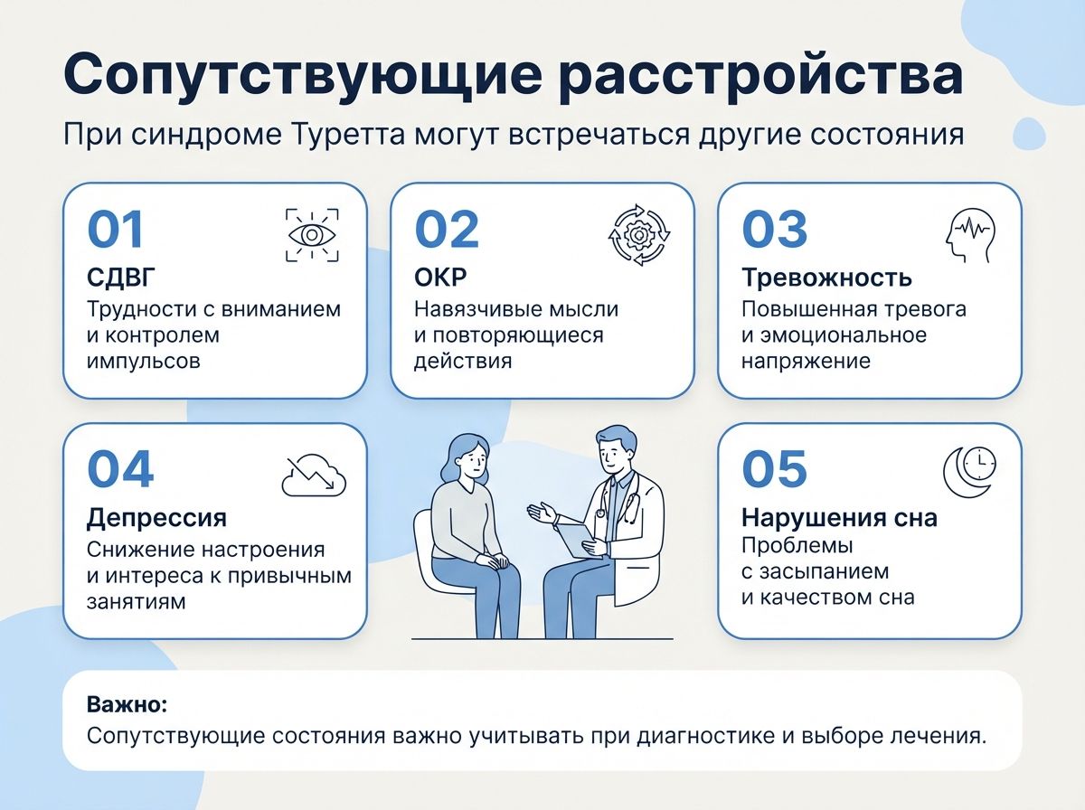 Лечение синдрома Туретта в Спасск-Дальнем инфографика
